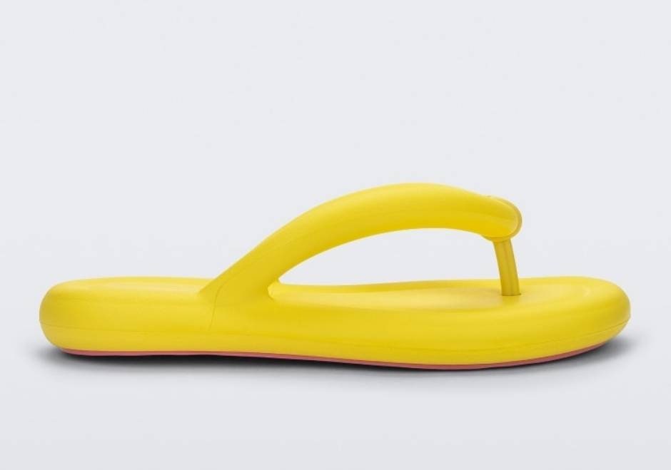 yellow fit flops