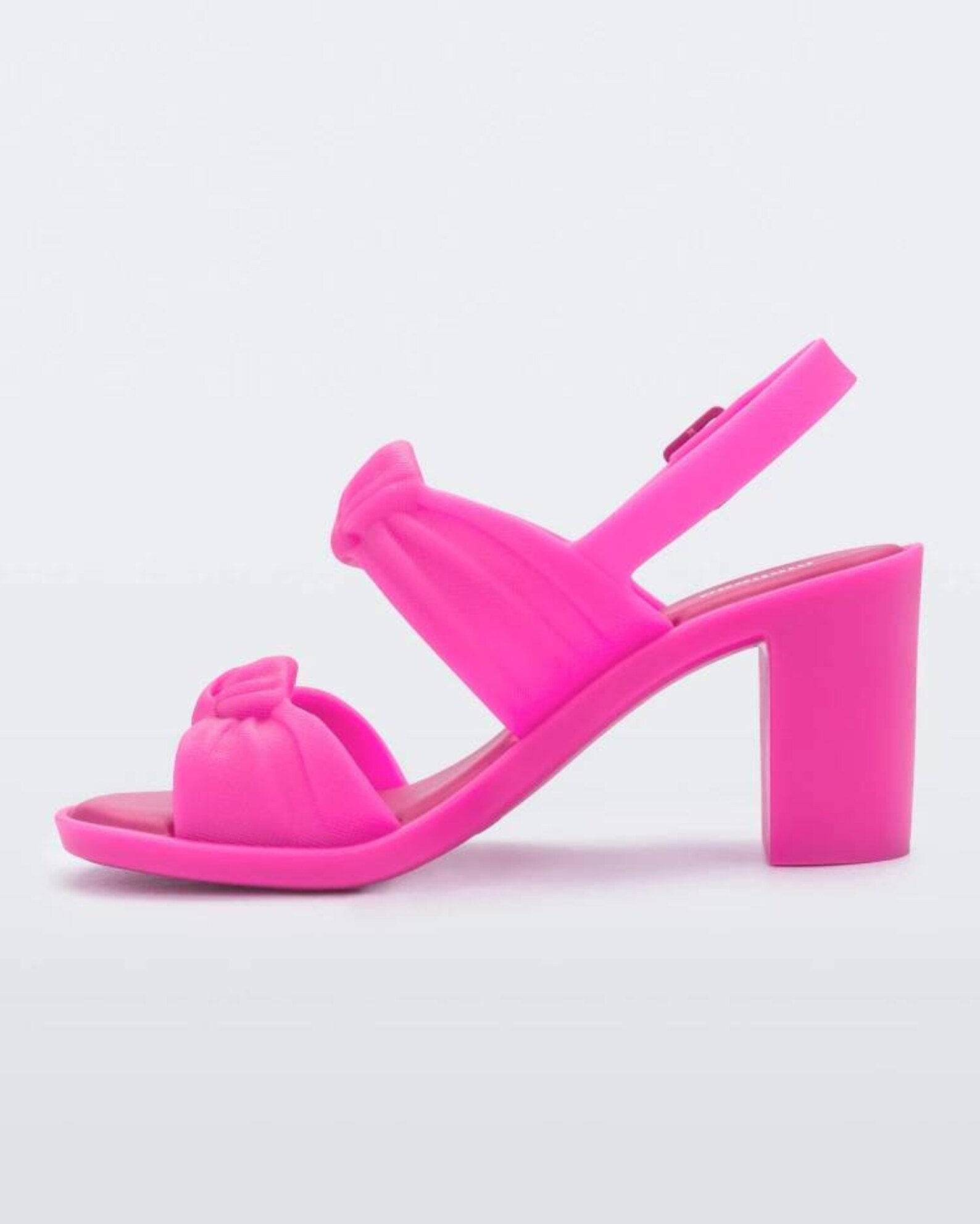 Melissa Velvet Heel Barbie Pink | Etsy