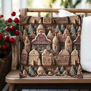 Gingerbread throw pillows online