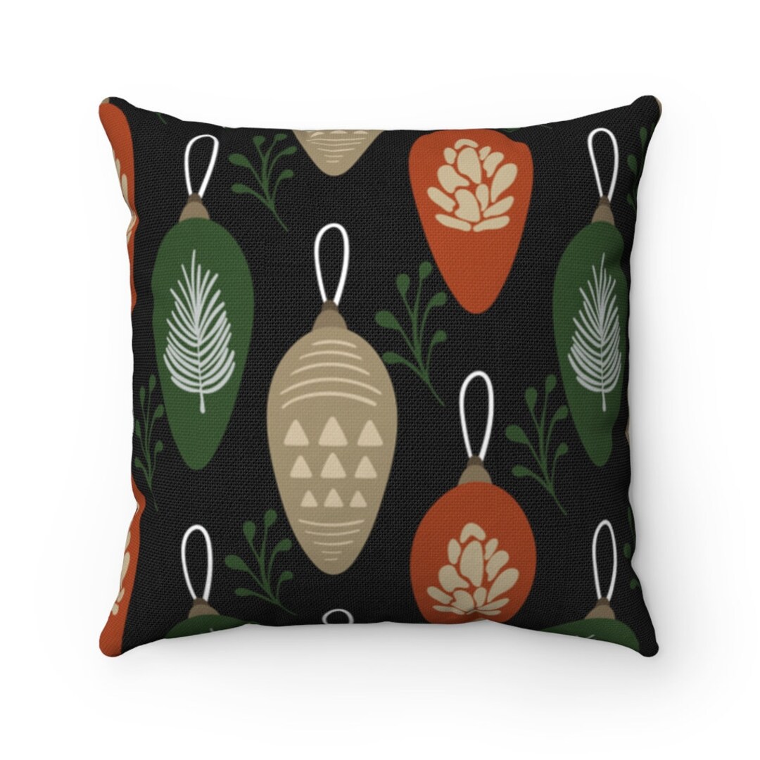 CHRISTMAS PILLOW COVER Christmas Ornament Pattern Hygge Etsy