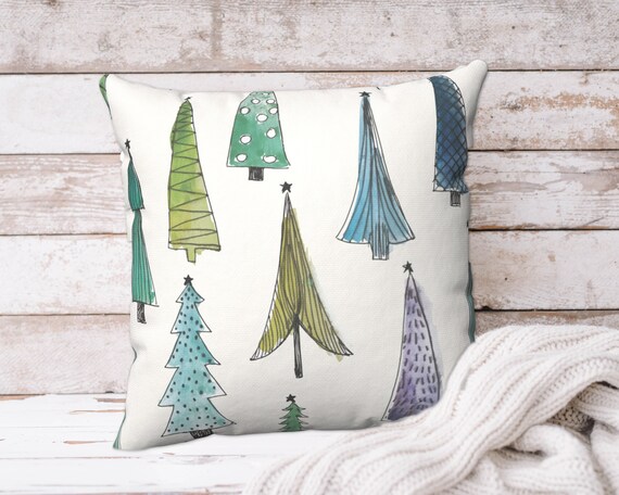 rustic christmas pillows