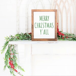 CHRISTMAS PRINTABLE Bundle Merry Christmas Y'all DIY - Etsy