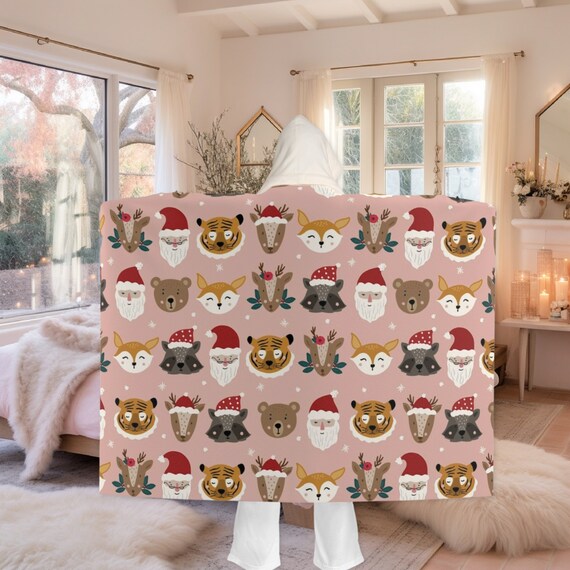 Santa hooded blanket sale
