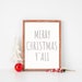 CHRISTMAS PRINTABLE Bundle Merry Christmas Y'all DIY - Etsy