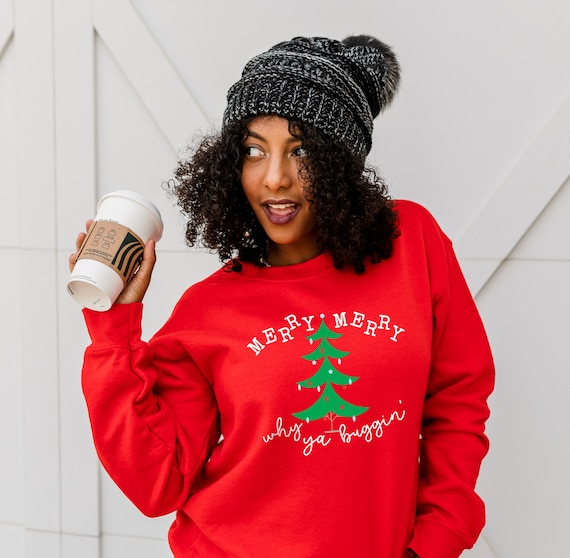 Funny holiday sweatshirts sales