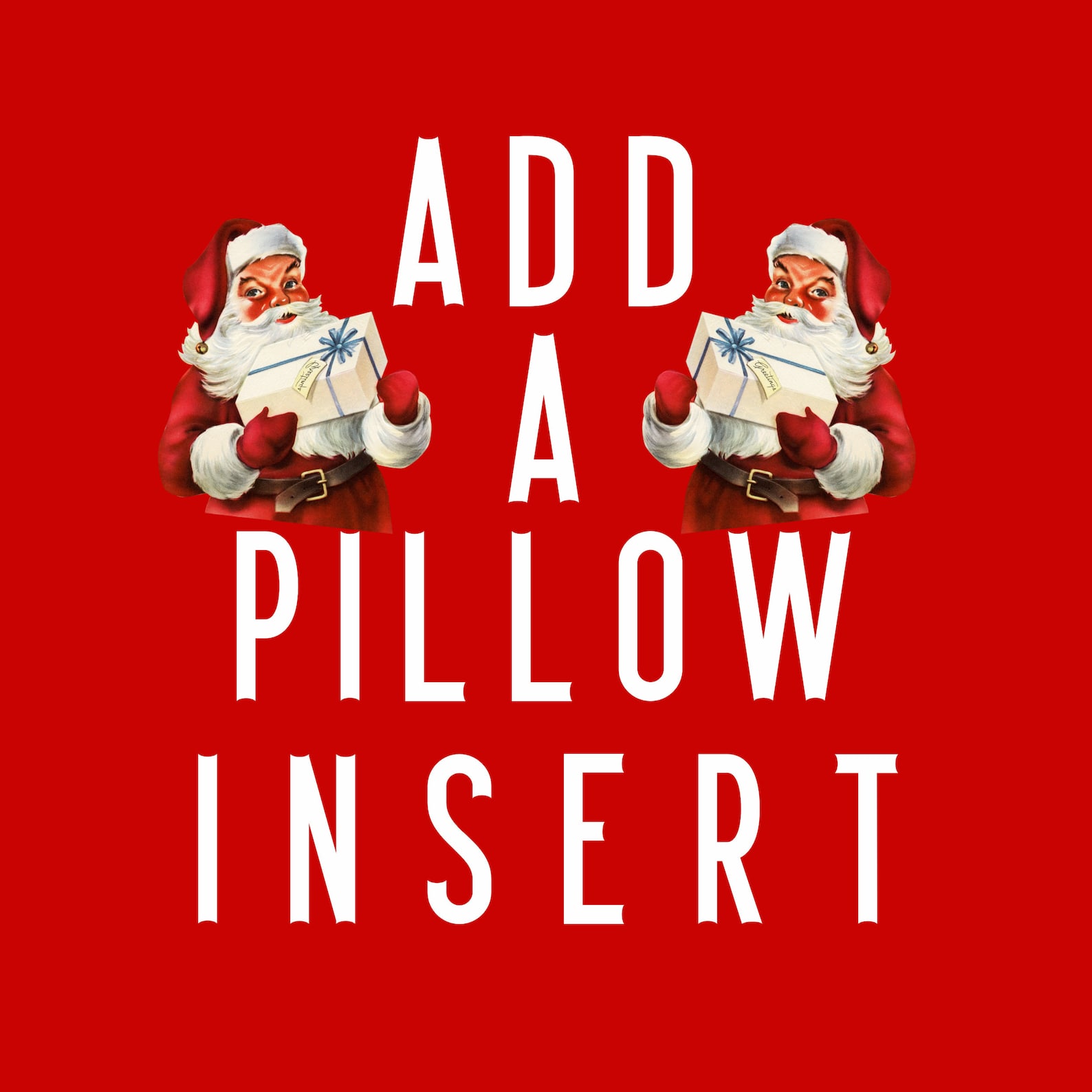 PILLOW INSERT, Add A Pillow Insert to Your Pillow Cover Order, Please