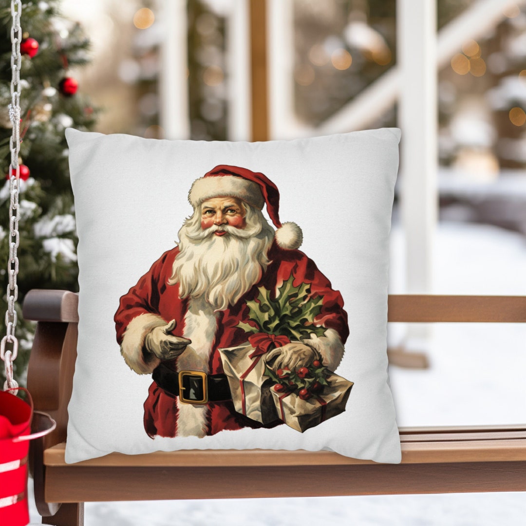 Christmas Pillow Covers 18x18 Set of 4 Throw Pillow Cover Holiday Xmas  Decor