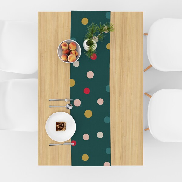 Dark Teal Tablecloth Etsy