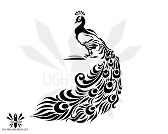 Download Peacock Svg Etsy