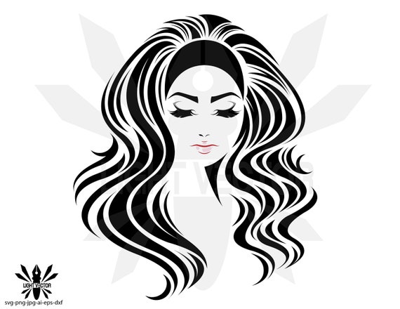 Download Woman Head Silhouette Instant Download Svg Png Eps Dxf Ai Jpg
