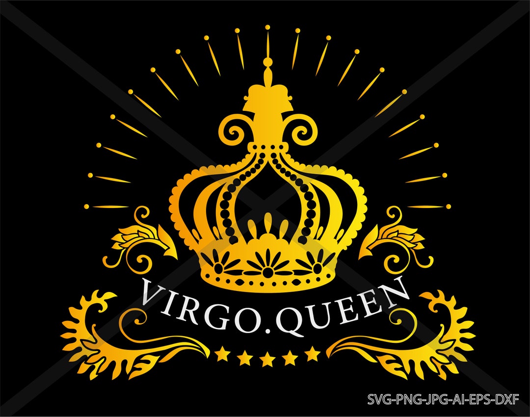 Virgo Queen Svg. Silhouette INSTANT DOWNLOAD Etsy