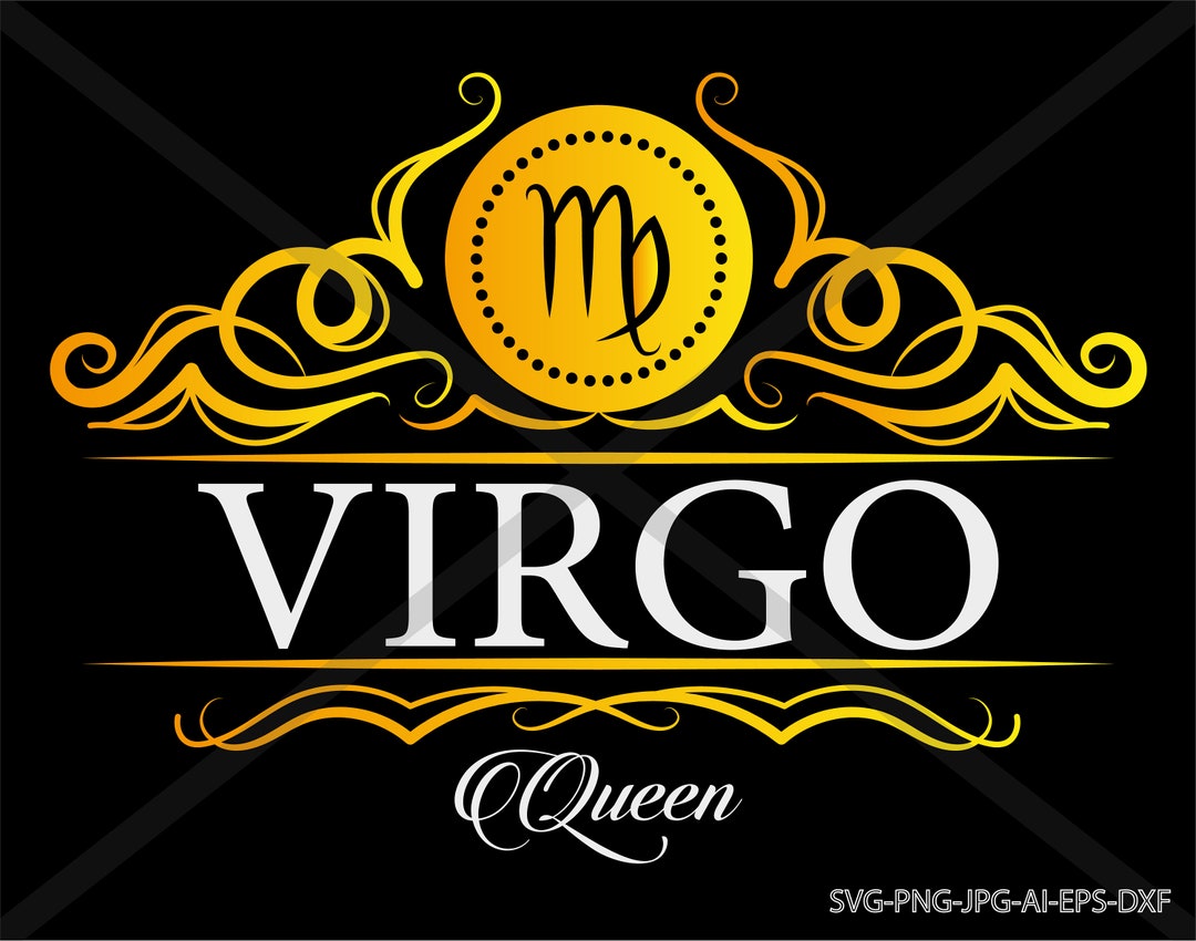 Virgo Queen Svg. Silhouette INSTANT DOWNLOAD Etsy
