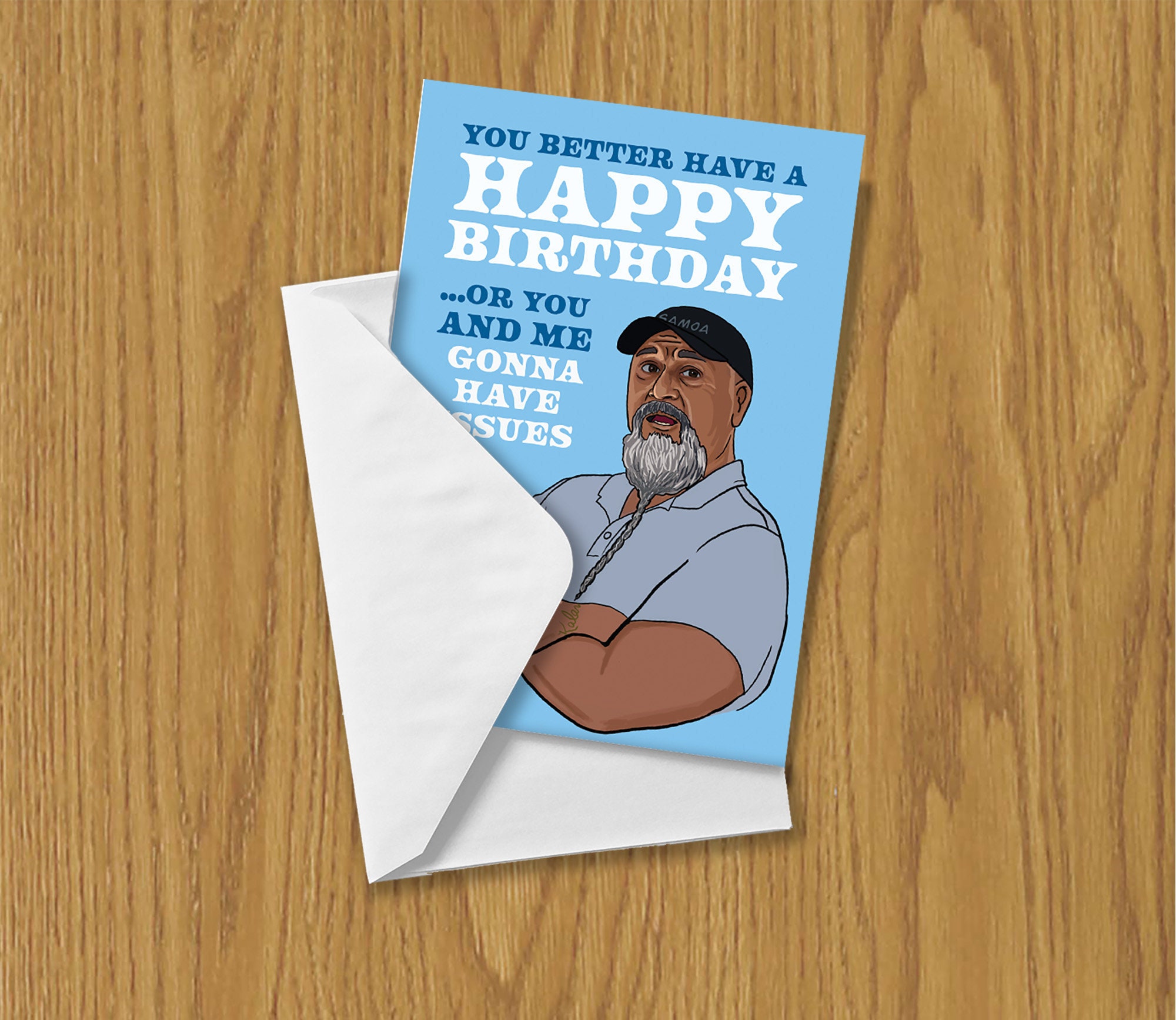 PRINTED Birthday Greeting Card - 90 Day Fiance - Low - Quarantine Bir…