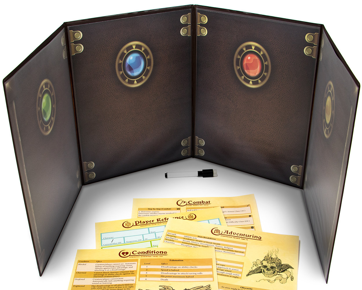 Master's Tome, The - Customizable DM Screen (Brown)