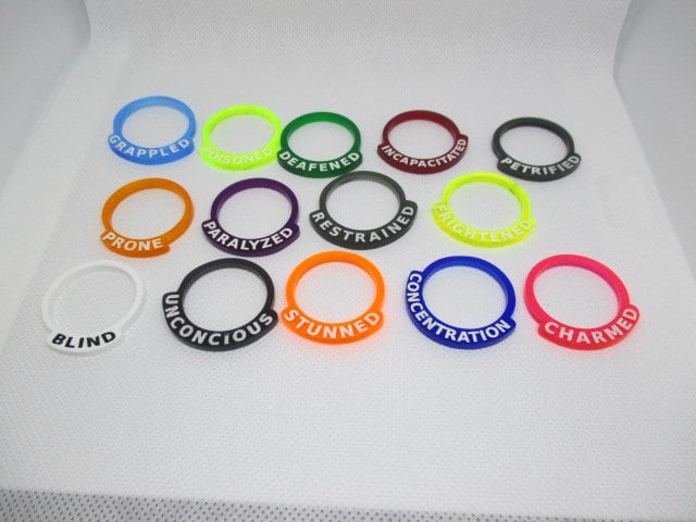 Condition Markers Dnd 5e & Status Ring - Etsy