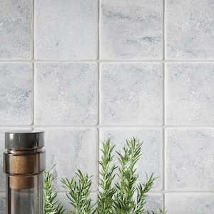 Calacatta witte getrommelde marmeren wand- en vloertegels MONSTER