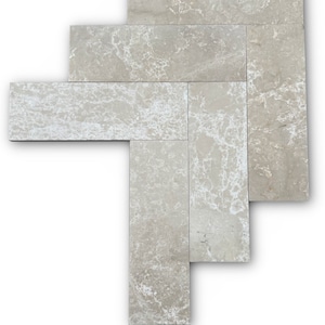 Botticino visgraat gezoet marmeren wand- en vloertegels MONSTER