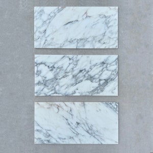 Arabescato gezoet marmer (Italië) 610x305x10 MM wand- en vloertegels - MONSTER