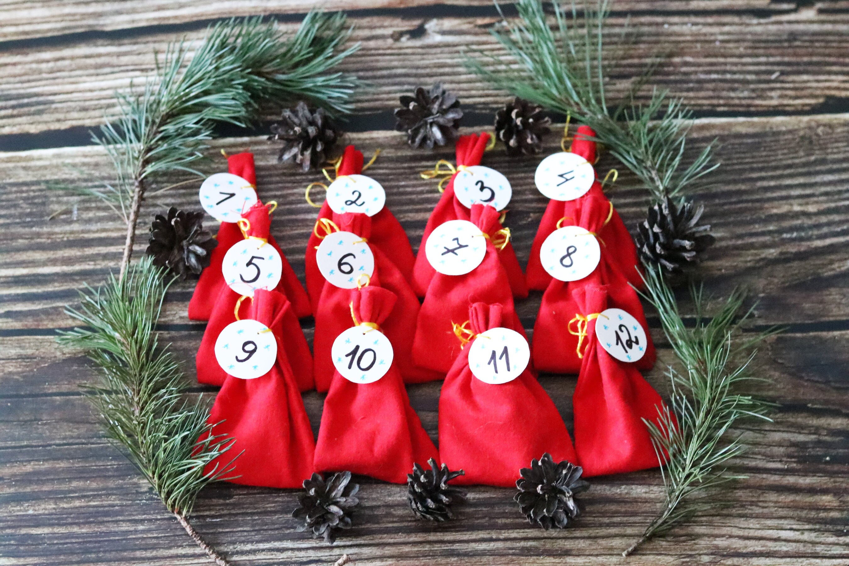 Jewelry Advent Calendar Christmas Countdown Calendar 12 Etsy