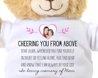 Memorial Bear, Loss of Mother Memorial Gift, Loss of Loved One, Condolence Gift, Sympathy Gifts, Loss of Mom, Mom Memorial Gift