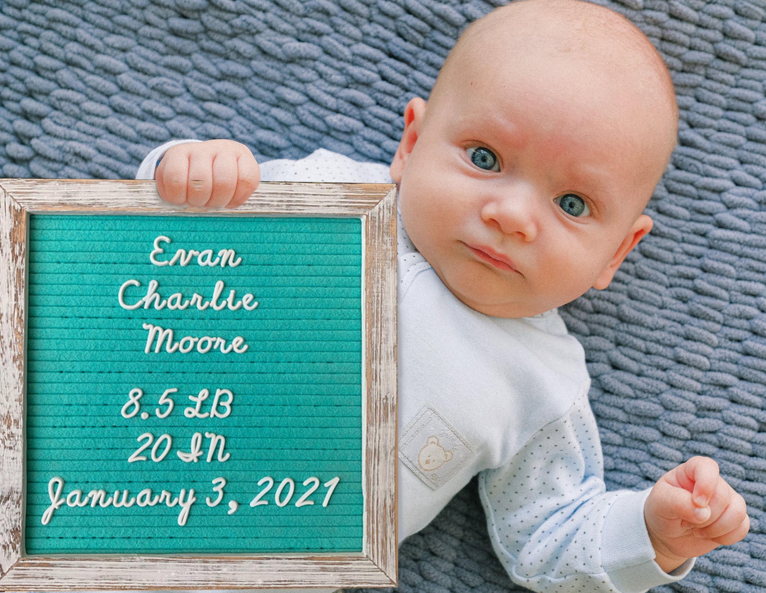 Letter Board Message Board Baby Blue Felt Letter Board Etsy UK