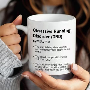 Running Lover Gift, Funny Running Gift, Marathon Gift, Running Mug, Runner Gift Idea, Running Gift for Him, Running Friends Gift, Runner Mom