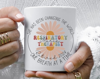 Personalized Respiratory Therapist Retirement Mug