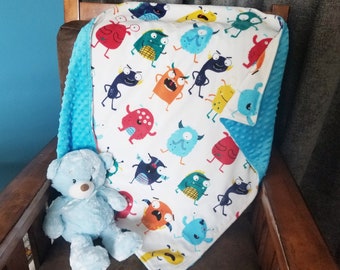 Monster Crib Bedding Etsy