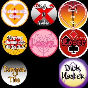 Hazbin Hotel Character Pins