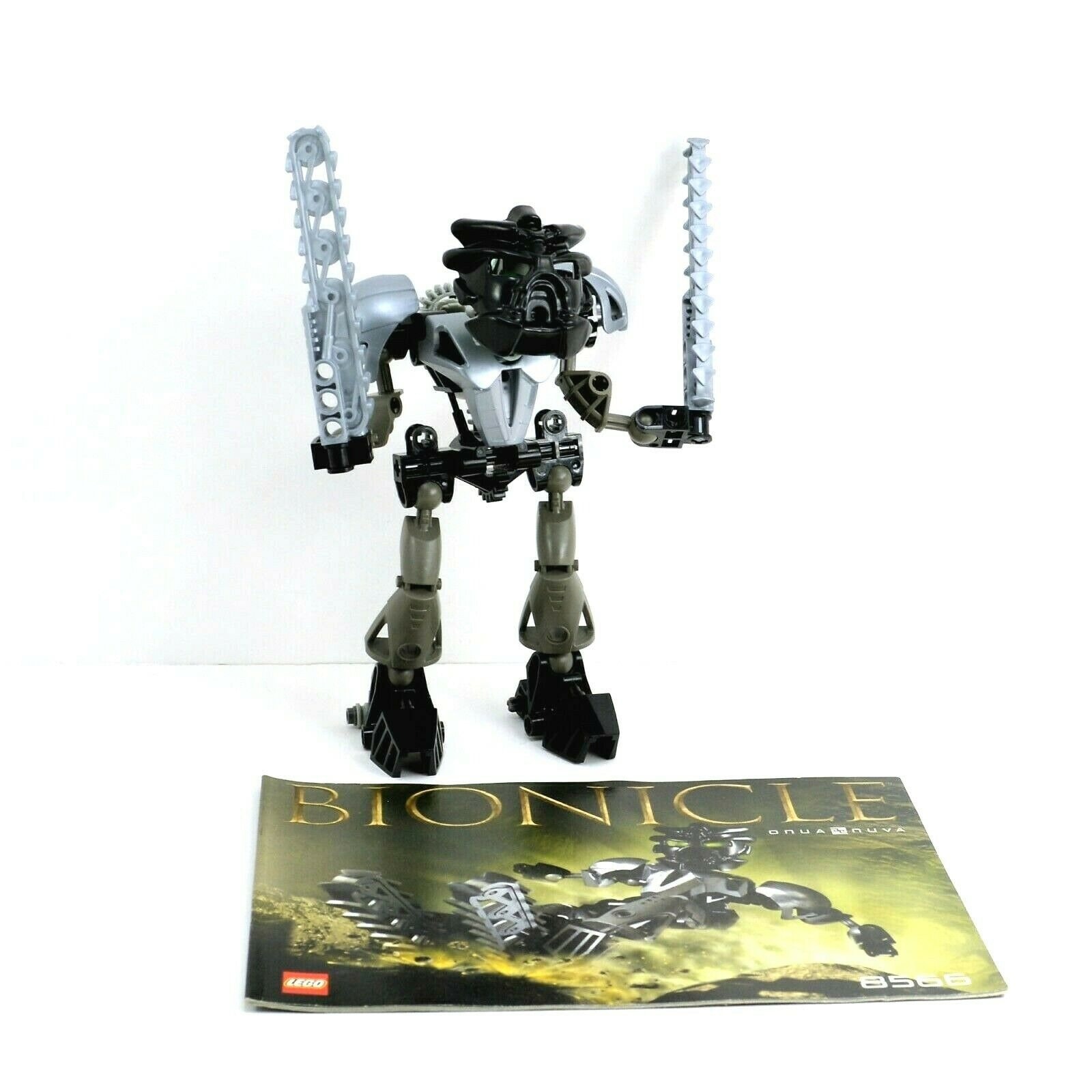 LEGO Bionicle Onua Nuva Set 8566 Complete With Instructions No