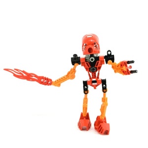 LEGO Technic Bionicle Toa Tahu Set 8534 Complete No - Etsy