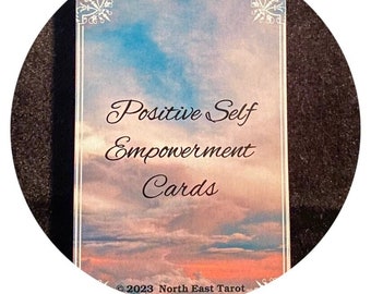 Positive Self Empowerment Cards, Daily Affirmations That Inspire You to Live Your Best Life, 50 Card Oracle Deck