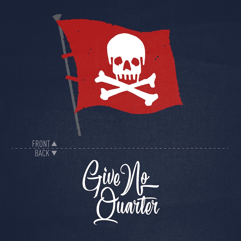 Give No Quarter TShirt Etsy