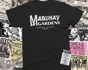 Mabuhay Gardens T-shirt, San Fransisco CA