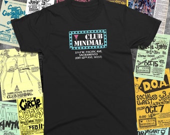 Club Minimal T-shirt, Sacramento CA