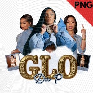 Glorilla concert png,glorilla png,big glo,cute,glorious tour, fire design