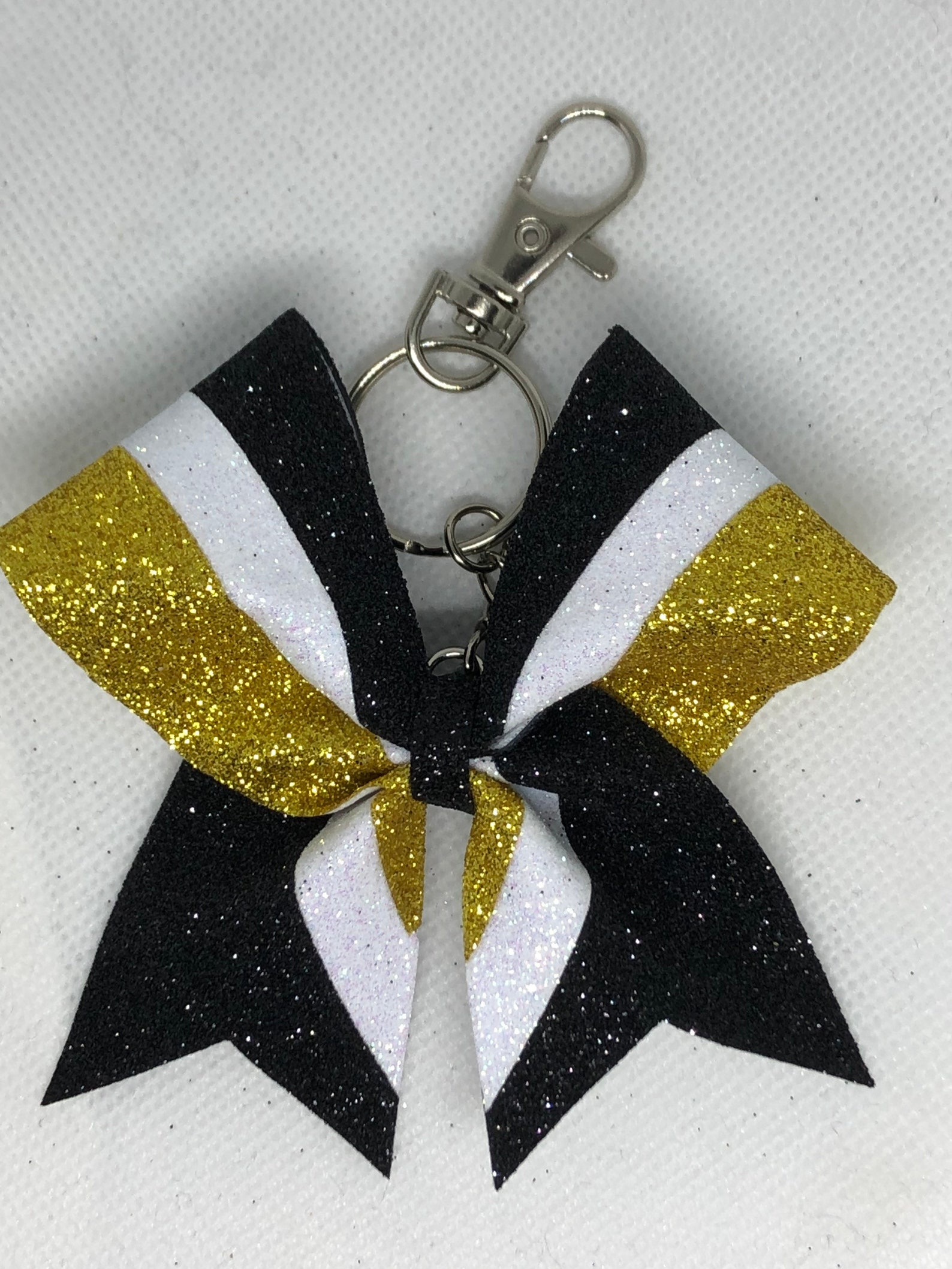 Mini Cheer Bow Keychains 3 Color Options Etsy