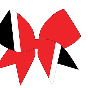 Cheerbow CUT FILE - Digital File Only - Cheerbow digital design ONLY -
