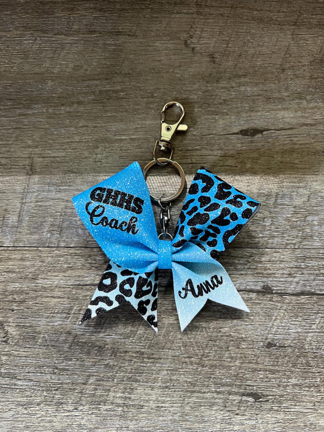 Coach Cheerbow Keychains - Cheetah Print Several Options See Photos - Etsy
