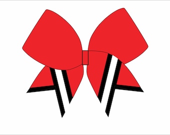 Cheerbow CUT FILE  - Digital File Only - Cheerbow
