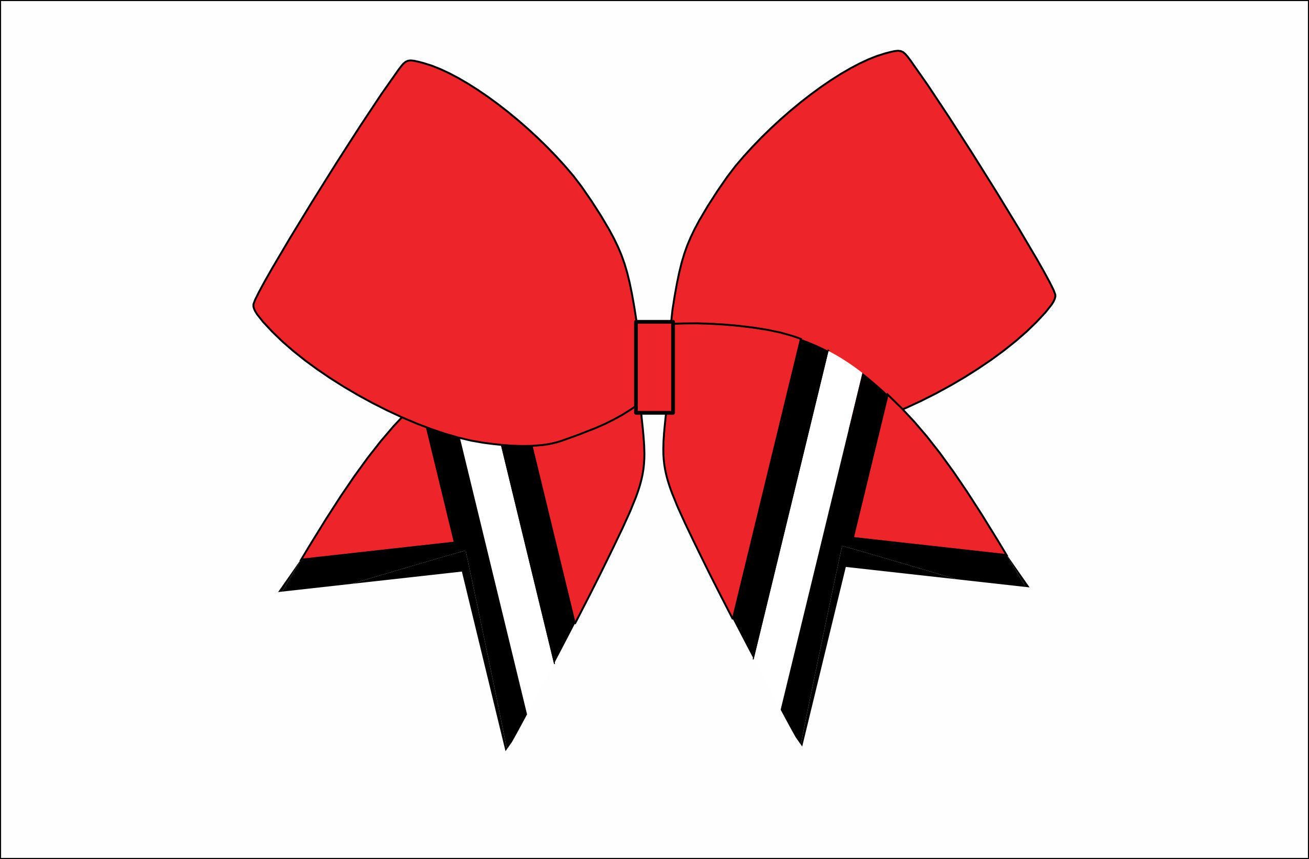 Cheerbow CUT FILE  - Digital File Only - Cheerbow