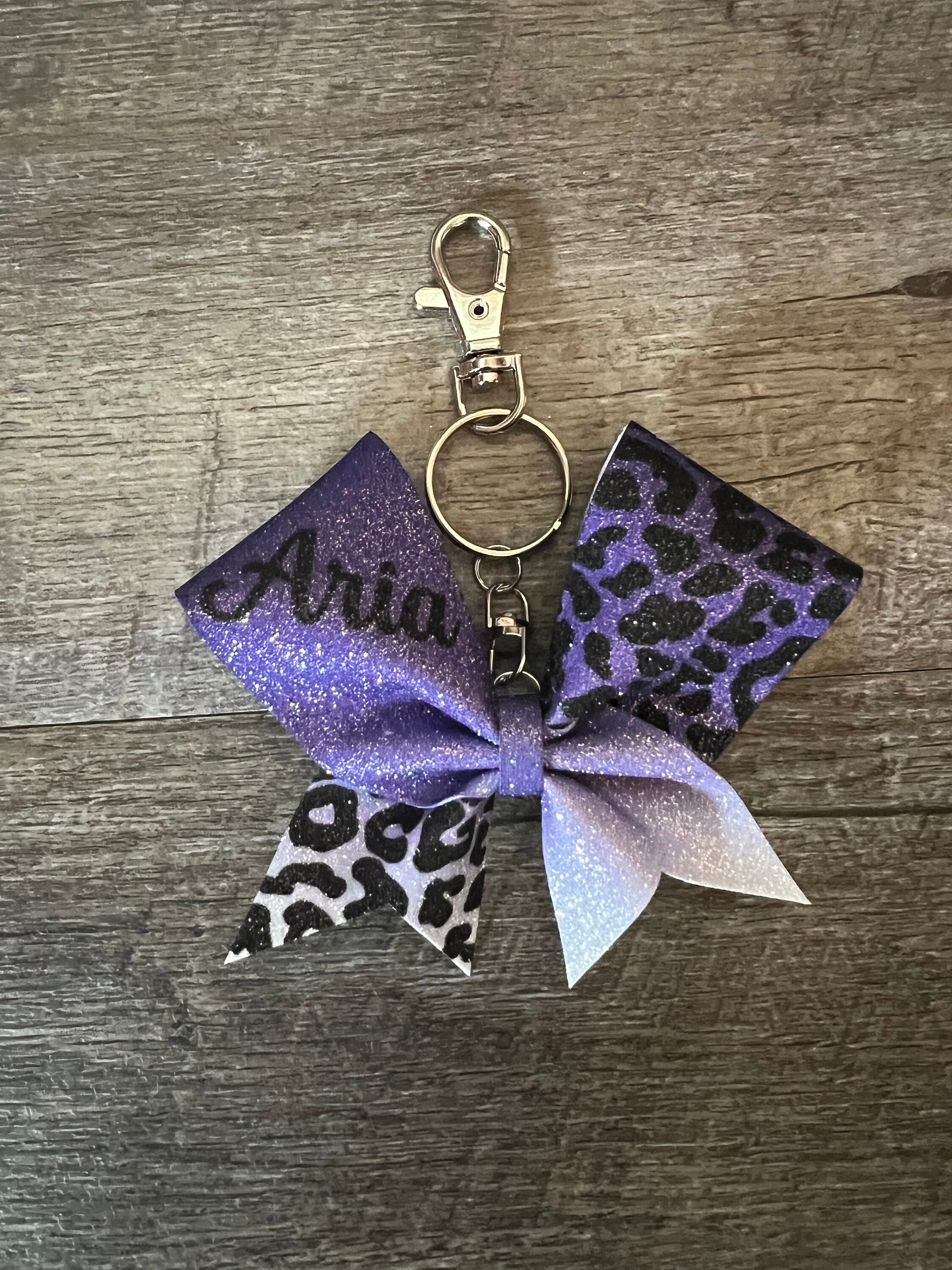 Coach Cheerbow Keychains - Cheetah Print Several Options See Photos - Etsy