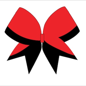 Cheerbow CUT FILE - Digital File Only - Cheerbow digital design ONLY -  Not a sublimation file