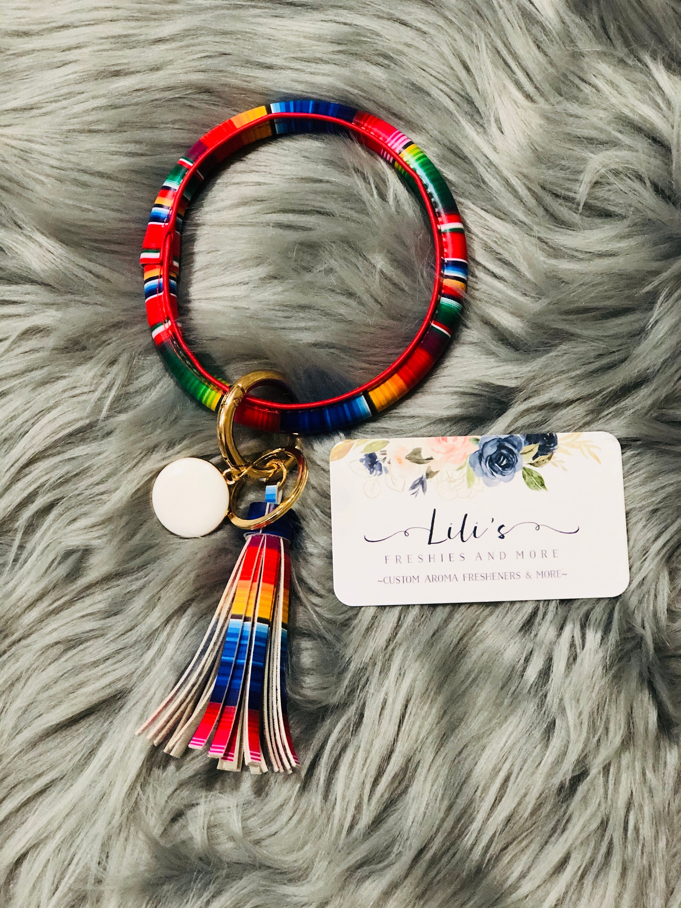 Key Ring Bracelet Etsy