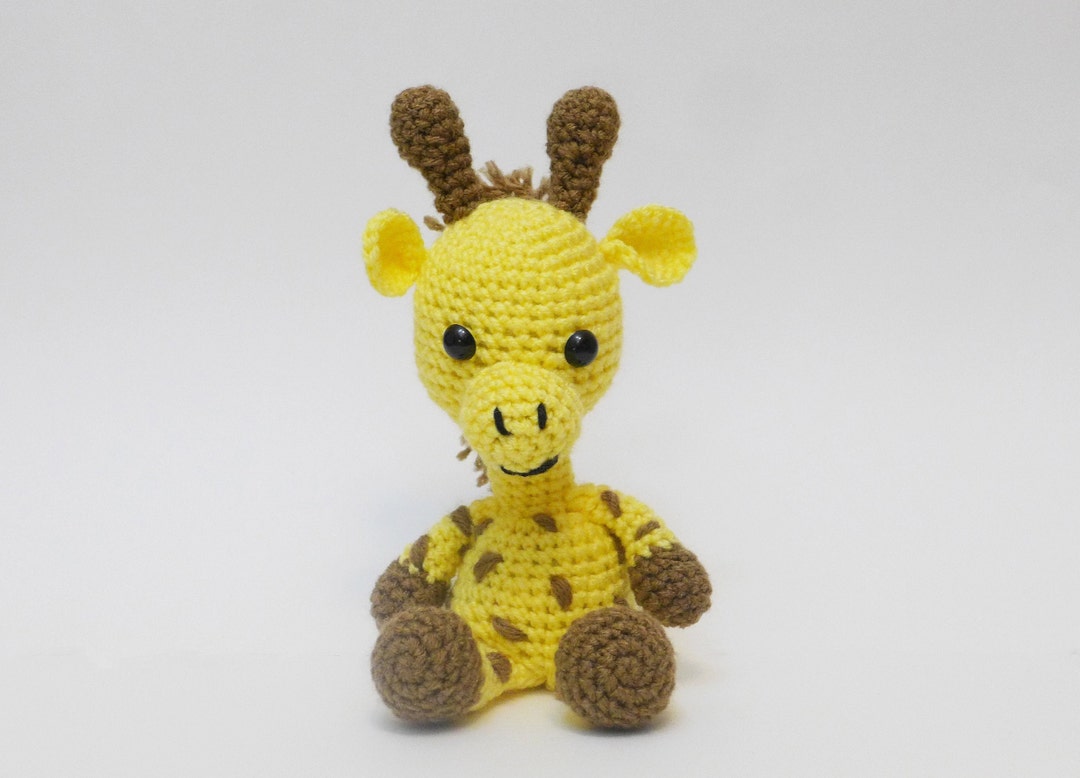 Crochet Giraffe Stuffed Animal Amigurumi Cute Gift Idea Etsy