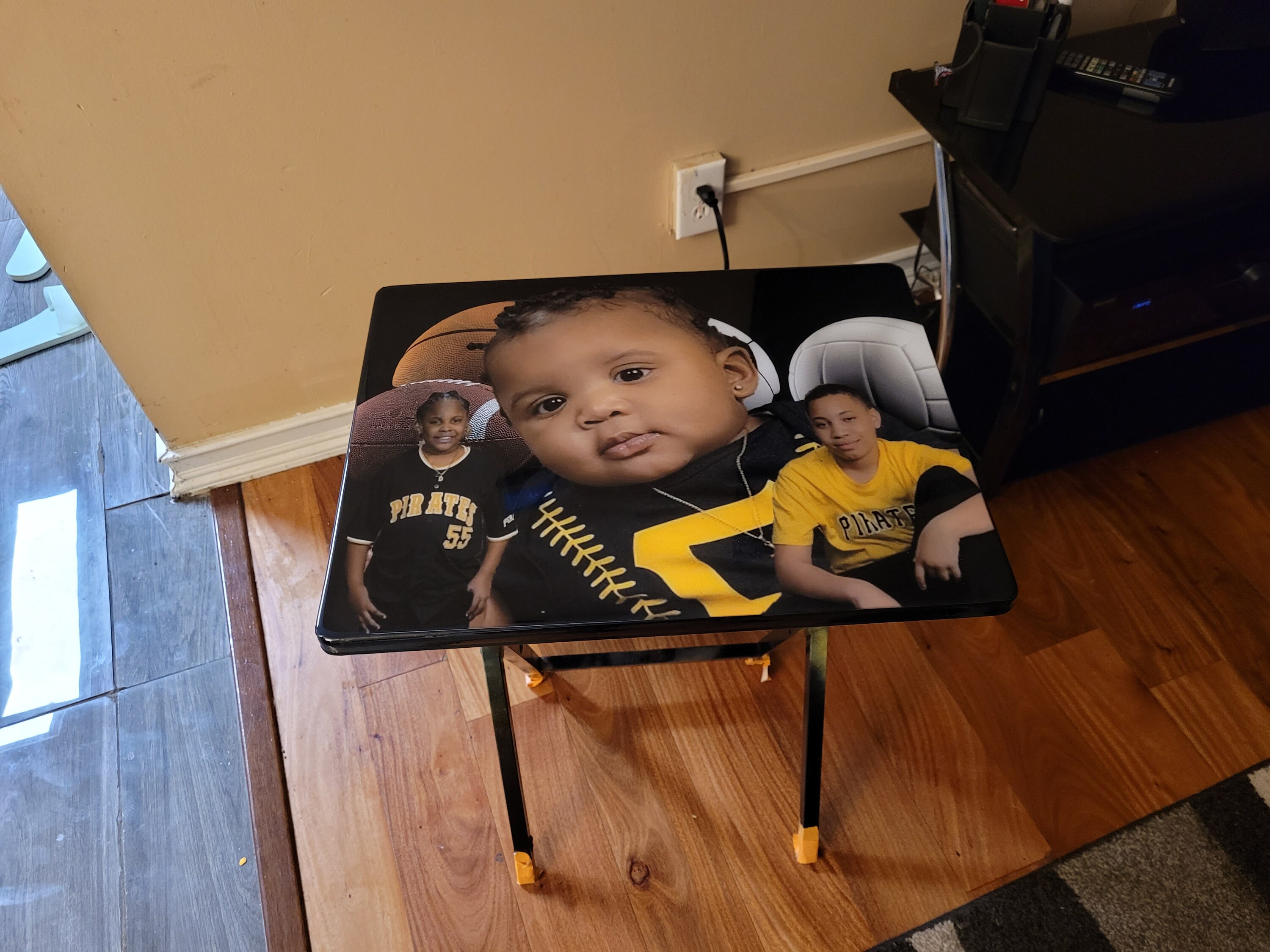 Custom TV Dinner Trays / Tables Add your favorite photo Etsy