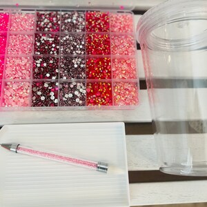 New DIY Rhinestone kit , includes double wall cup, tray and rhinestone pen