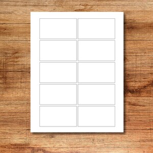 210 Cartes Mots Vierges En Papier Kraft - 8.5 X 5.5 Cm, Pour Apprentissage Et Mémorisation