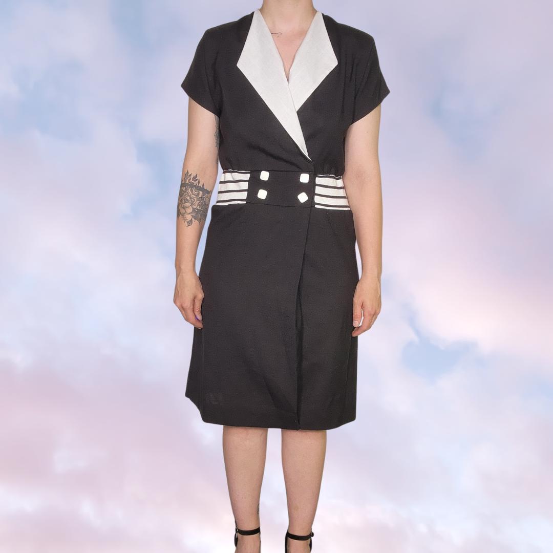 Black/white Petite Dresses