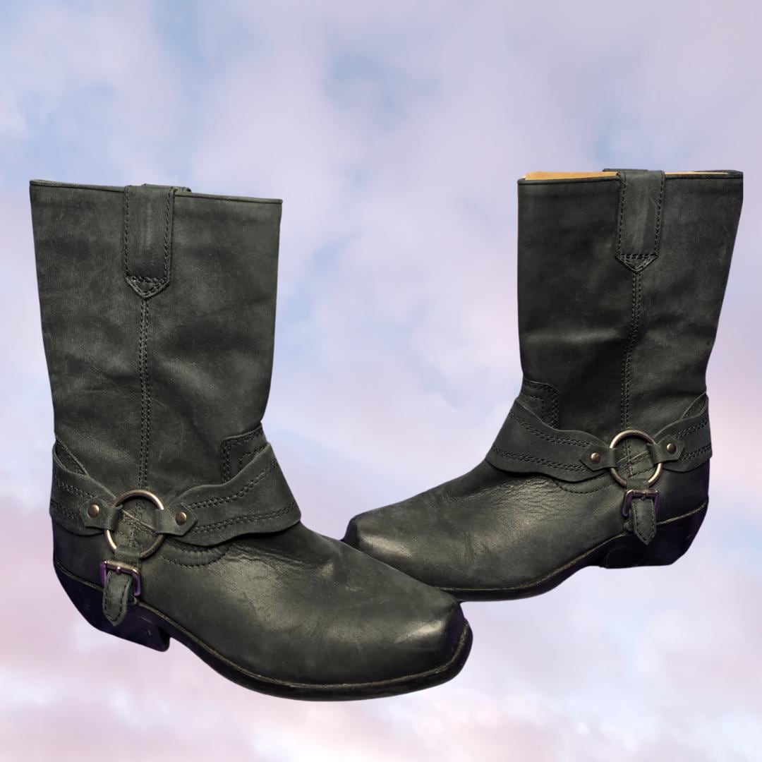 90s Western Boots - Etsy